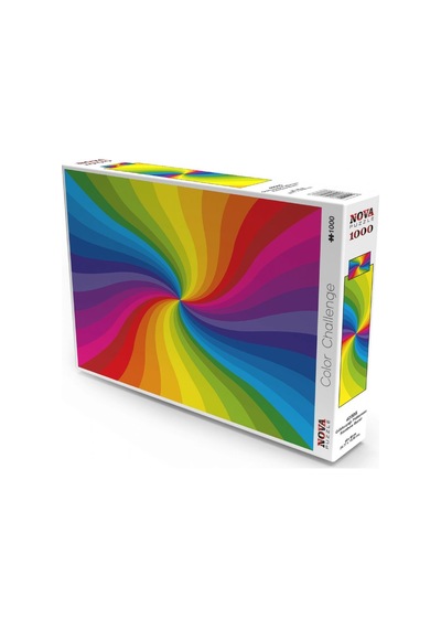 Nova Puzzle 1000 Parçalık Gökkuşağı Patlaması Puzzle