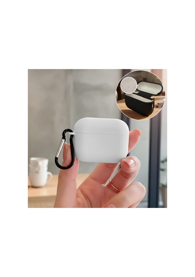 Apple Airpods Pro 2.nesil Kılıf Askı Aparatlı Lansman Beyaz