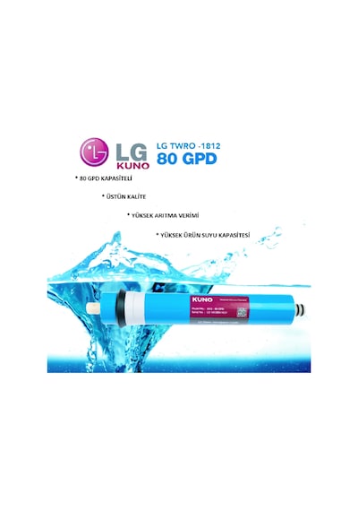 Sulook Su Arıtma Sistemi Lg Membran 80 Gpd