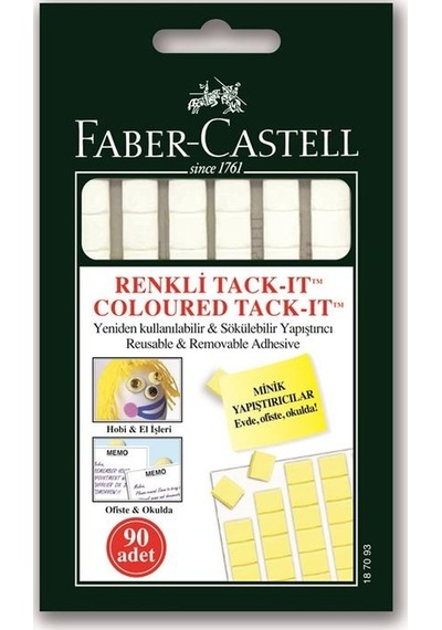 Faber Castell Tack-it Karışık Renk 50 Gr 187093