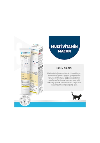 Onevet Kedi Maltı 100 gr Multivitamin Malt Macunu