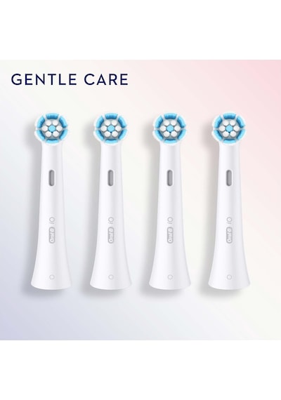 Oral-B iO Gentle Care Diş Fırçası Yedek Başlığı Beyaz 4'lü