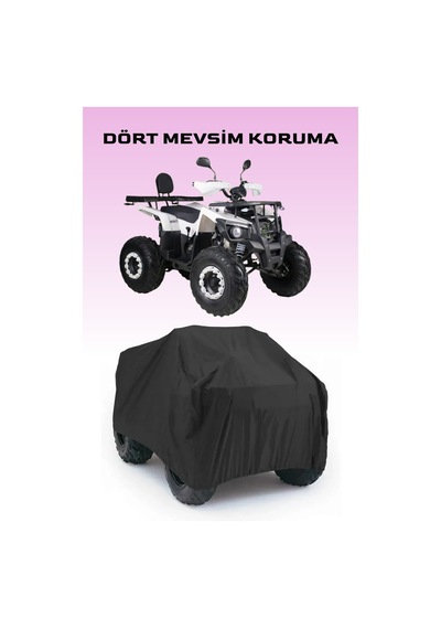 Siyah Revolt Ra5 Atv Brandası, Atv Koruyucu Örtüsü