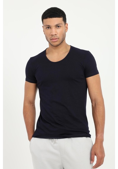 Dufy Erkek Slim Fit Siyah Atlet-26355