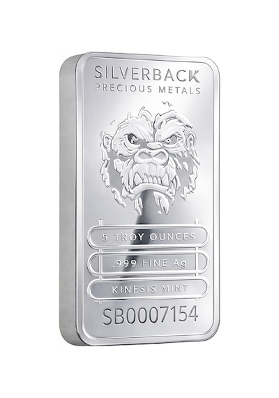 AgaKulche Gorilla 5 Ons Gümüş Sikke Coin
