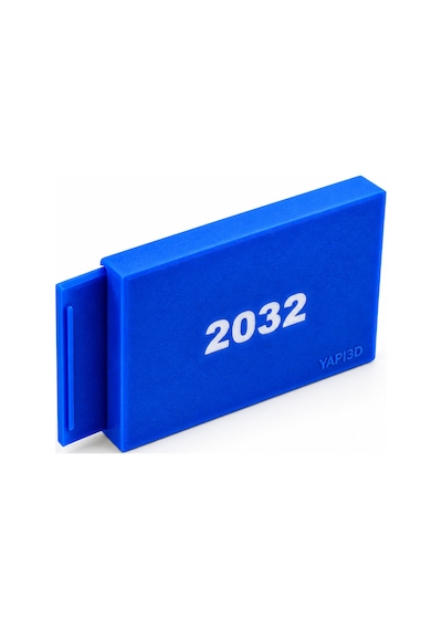 Yapı3d Cr2032 Pil Saklama Kutusu Sürgülü Kapaklı Cr2032 Pil Organizeri,