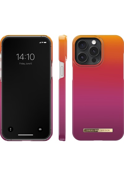 Fashion Case Apple Uyumlu iPhone 15 Pro Max Vibrant Ombre Çok Renkli