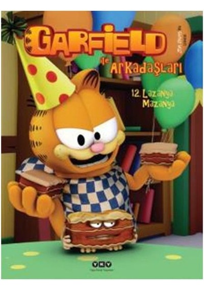 Lazanya Mazanya 12 - Garfield ile Arkadaşları - Jim Davis - Yapı Kredi Yayınları