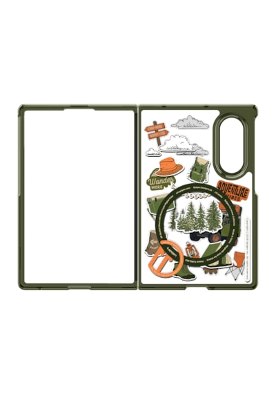Samsung Galaxy Uyumlu Z Fold8 Magnet Kılıf (Maceracı)