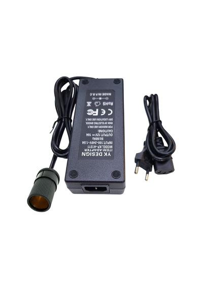 220v'dan 12v 10a Araç Çakmaklık Dönüştürücü Adaptör