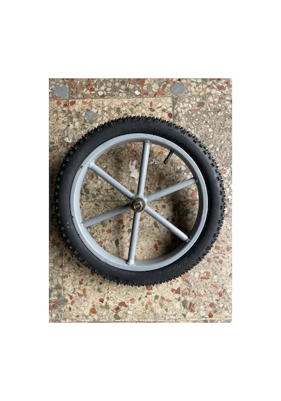 Seyyar Tezgah / Araba Tekerleği 40 Cm - Borulu Jant Jant Boyu:30 Cm Belirtilmemis