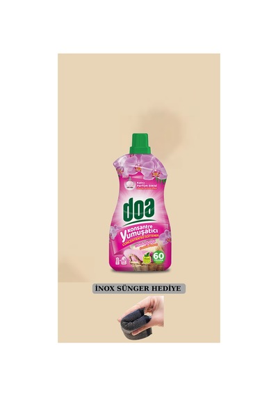 Konsantre Yumuşatıcı Lilyum Kokulu 1500 Ml Doa02 Diğer