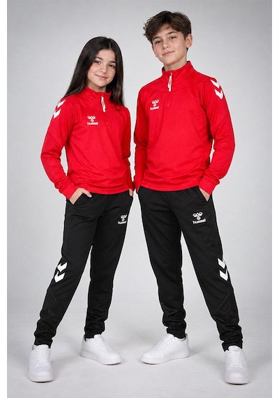 Hummel Oregon Çocuk Antrenman Eşofman Üstü Kırmızı