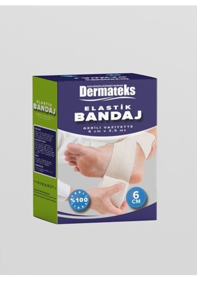 Dermateks Elastik Bandaj 6 CM