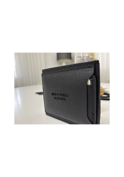 Store Erkek Kartlık Ve Cüzdan Takımı Kaliteli Şık Tasarım Kullanışlı Bölmeler Siyah