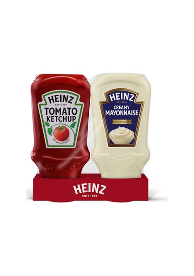 Heinz Ketçap 375 G + Mayonez 330 G İkili Set - 8 Adet Tarı