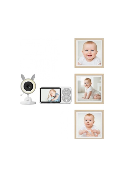 3.5 İnç Lcd Ekranlı Bebek Kamerası Karşılıklı Konuşma Rgb Gece Işığı Sıcaklık Alarmı Diğer