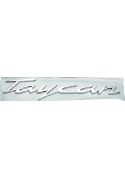 Porsche Uyumlu Yazı Taycan Krom