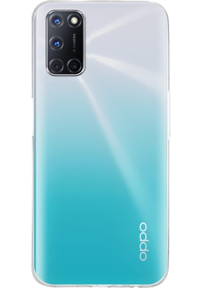 Oppo A72 1mm Süper Silikon Şeffaf Kılıf