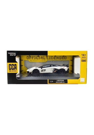 1/24 Lamborghini Aventador Svj Model Araba