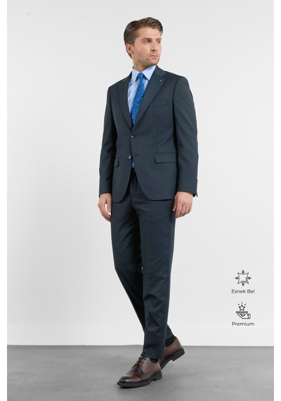 İmza Lacivert Mono Yaka Esnek Bel 6 Drop Comfort Fit Tam Astar Esnek Takım Elbise 1001260152 Koyu Lacivert İmza Lacivert Mono Yaka Esnek Bel 6 Drop Comfort Fit Tam Astar Esnek Takım Elbise 1001260152 Koyu Lacivert