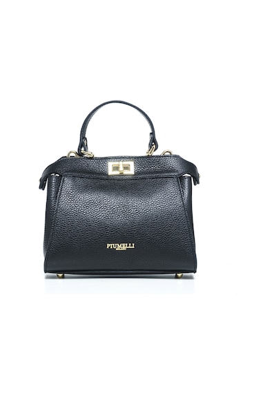 Çapraz Çanta Kadın Sharon S Piumelli Milano Bag D28 Black Siyah