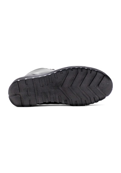 Voyager 7685-1 Kadın Hakiki Deri Comfort Bot Siyah