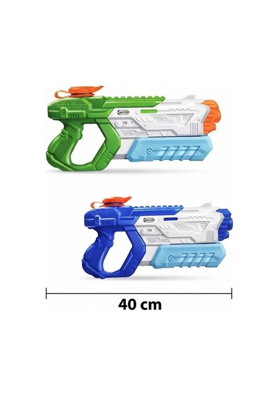Yüksek Basınçlı 40 Cm Su Tabancası Geniş Su Hazneli Ve 10 Metre Menzilli Oyuncak Su Tabancası