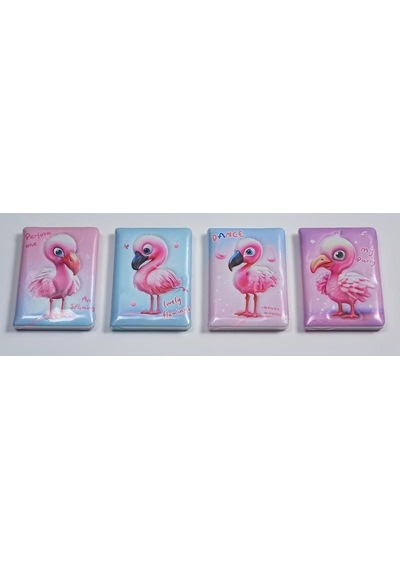 Flamingo Defter Seti 12 Adet Çok Renkli