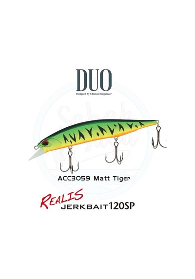 Duo Realis Jerkbait 120SP ACC3059 Mat Tiger