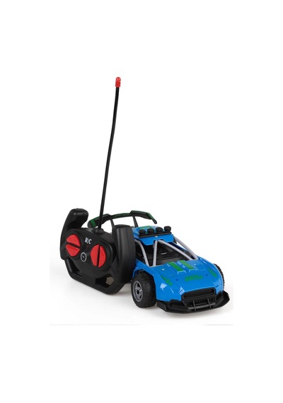 Şarjlı Ve Darbeye Dayanıklı Rc Araba - Super Racer 1:18 Off-road Mavi