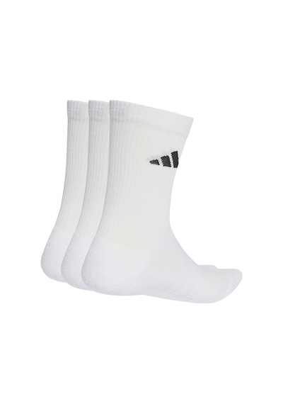 Adidas Cushioned Sportswear Crew 3'lü Unisex Beyaz Günlük Stil Çorap Jz0530 Beyaz