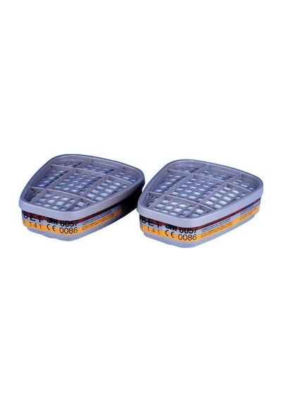 3M 6057 Abe1 Gaz ve Buhar Maske Filtresi 1 Çift