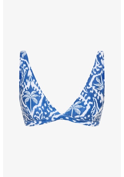 Penti Yaprak Desenli Island Deep V Bikini Üstü