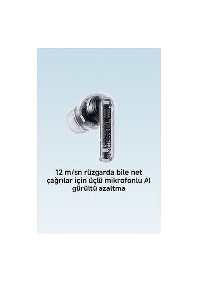 Beyaz Renkli Bluetooth Kulaklık - Anc Ve Yüksek Ses Kalitesi