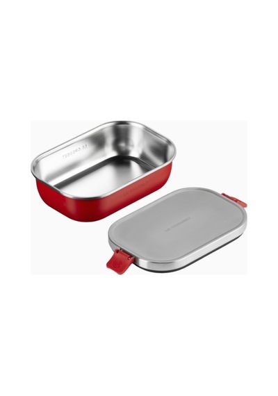 Le Creuset On The Go Yemek Kabı Paslanmaz Çelik Saklama Kapları Kırmızı