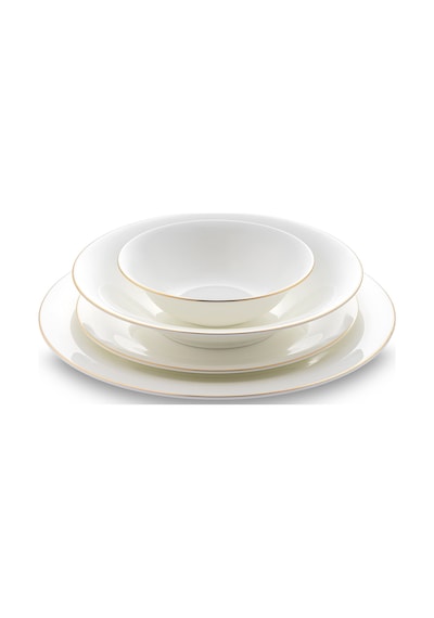 Jumbo Merlem 55 Parça 12 Kişilik Yemek Takımı Gold