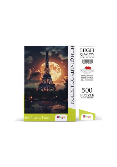 Btoys 500 Parça Puzzle Eyfel Kulesi 9037