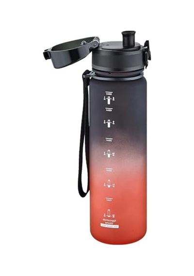 500ml Motivasyon Su Matarası, Çift Renkli Ve Ergonomik Tasarım