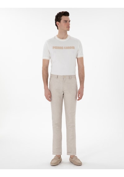 Pierre Cardin Erkek Bej Pantolon Kanvas-chino 50301767-vr011 Bej