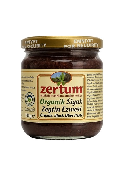 Zertum Organik Zeytin Ezmesi 180g