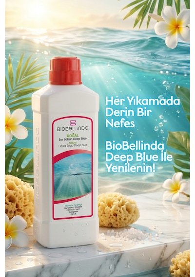 Doğal Sıvı El Sabunu Deep Blue 750 Ml