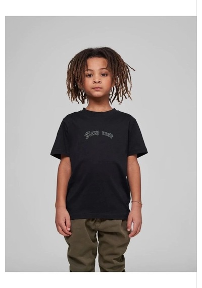 Çocuk Unisex Baskılı T-shirt - Siyah