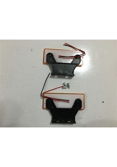 Replax Ledli Kasa Dorse Lambasi Turuncu 12 V Biraketli 6 Led Sallamali.