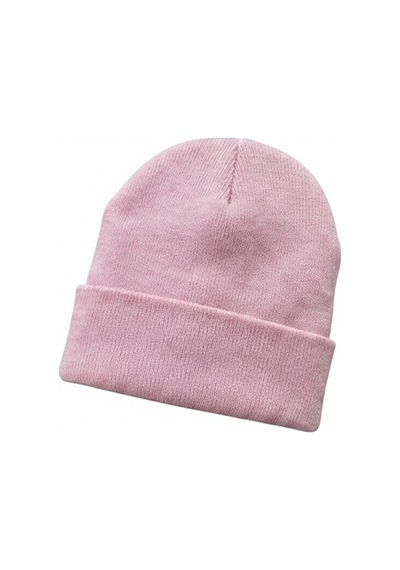 Caş Dekorasyon Açık Pembe Renk Bere Şapka Açık Pembe
