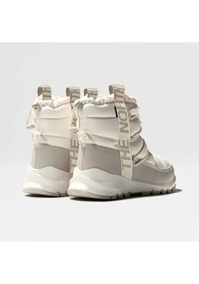 The North Face Thermoball Su Geçirmez Lace Up Kadın Bot Nf0a5lwd32f1 Beyaz