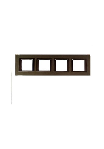 Viko Panasonic Thea 4x2m Ultima Metal Eloxal Bronz Renk Çerçeve - Wvtf28505ar-tr