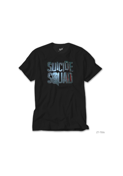 Suicide Squad Logo Siyah Tişört