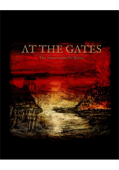 Zepplin Giyim At The Gates The Nightmare Of Being Büyük Sırt Patch Yama Siyah