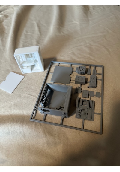 Mini Gaming Kasa 3d Yapboz, Minyatür Bilgisayar Ve Tüm Parçaları 3d Yapboz